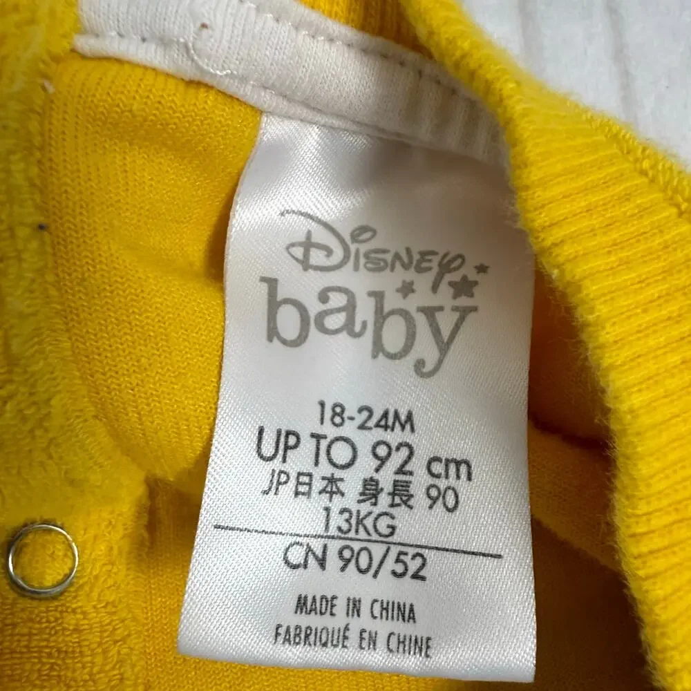 disney store baby minnie mouse summer terry toddler outfit size 18-24‎ months